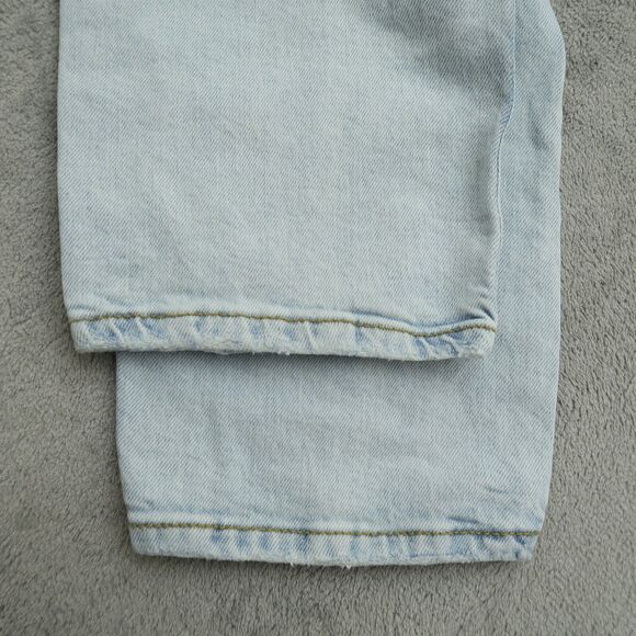 Universal Thread Jeans Women's 2R Blue High-Rise Slim Straight Denim 27" Inseam - Picture 13 of 15